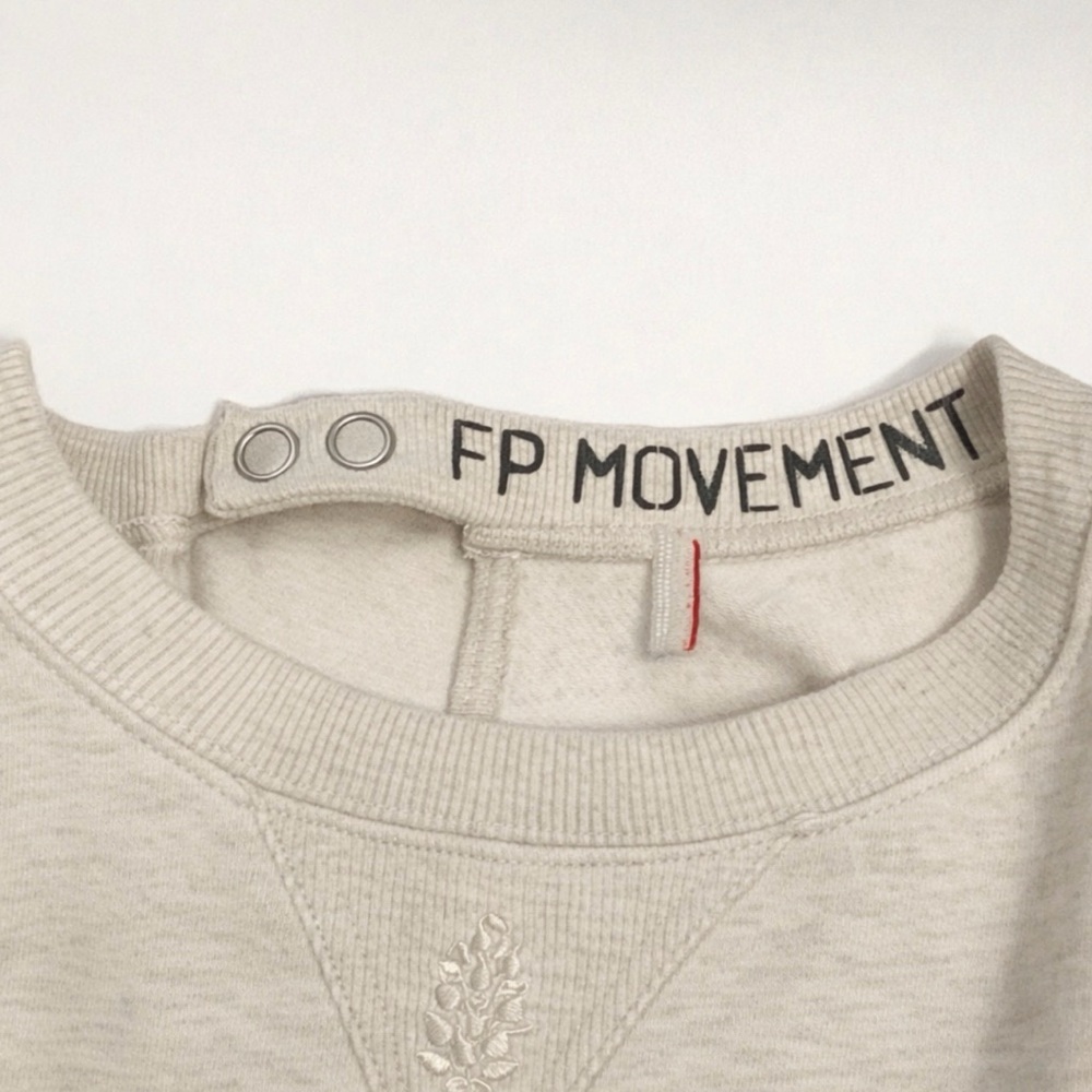 Free People Movement X FP For The Win Playsuit in Oatmeal, Size Large; NWOT - Picture 11 of 15